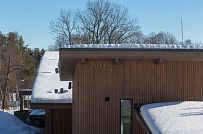 Построенный современный энергоэффективный загородный дом класса премиум с отделкой планкеном в Выборгском районе - мини - 46