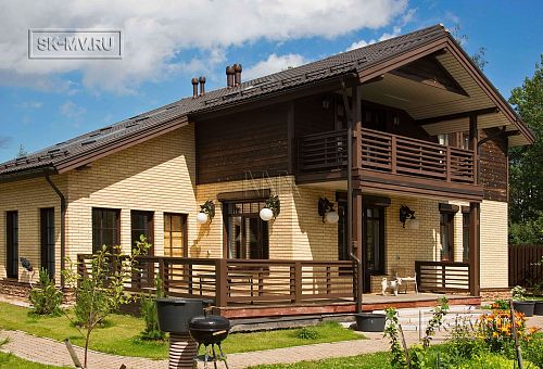 Строительство двухэтажного каркасного дома в альпийском стиле в Петергофе - 1