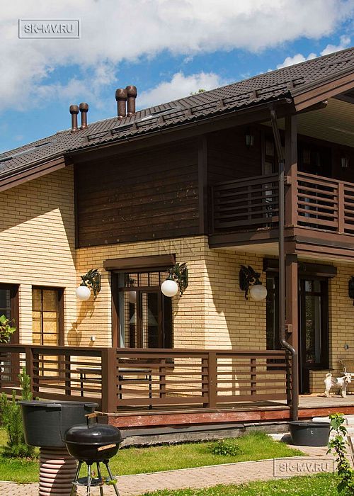 Строительство двухэтажного каркасного дома в альпийском стиле в Петергофе