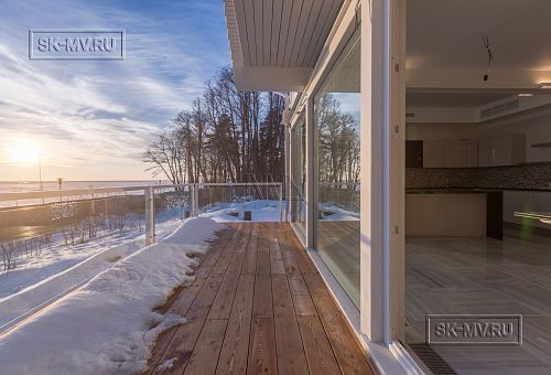 Пример внутренней отделки дома фахверк в п Пески - 33