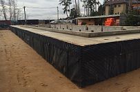 Монтаж фундамента УШП для строительства большого спа-комплекса 1000 кв м с бассейном в городе Котельники Московской области - мини - 26