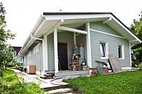 Строительство двухэтажного каркасного дома чуть более 200 кв м в скандинавском стиле в деревне Юкки - мини - 7