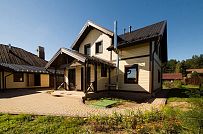 Фото репортаж с места строительства каркасного дома 155 кв м с эркером и террасой в п Овсяное - мини - 1