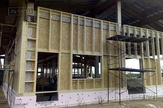 Построенный клубный дом с рестараном по технологии фахверк для гольф-клуба Земляничные поляны - 6