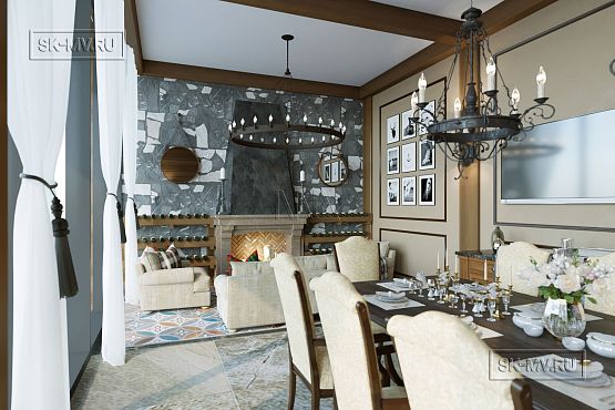 Интерьер клубного дома гольф-клуба - 11