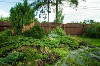 Строительство двухэтажного каркасного дома около 250 кв м с мансардными окнами и разноуровневой кровлей в п Володарский - мини - 6