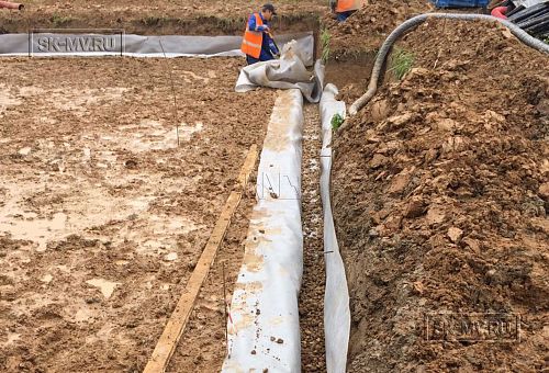 4.3. Устройство дренажа фундамента дома