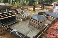 Монолитный дом строится в п Тарасово Ленинградской области - мини - 11