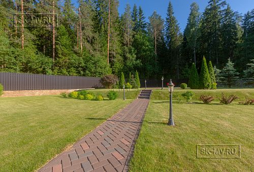 Одноэтажная усадьба в английском стиле в КП Галактика, технология каркас - 4