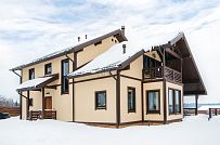 Построенный зимний каркасный дом по скандинавской технологии в к п Дмитровка в Москве под ключ - мини - 3