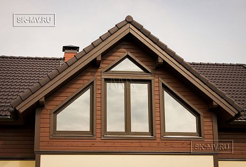 Строительство двухэтажного каркасного коттеджа 180 кв м в альпийском стиле в КП Смартвилль Москва - 23