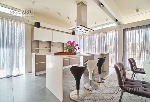 Пример внутренней отделки фахверкого дома в КП Монтевиль - 47