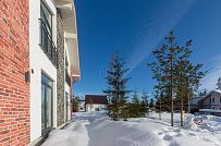 Фото репортаж с места строительства загородного коттеджа из газобетона с сауной внутри в Савое Ленобласти  - мини - 10