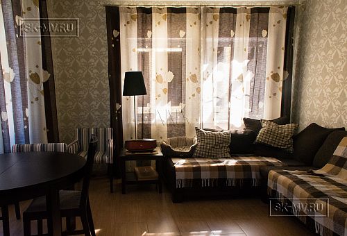 Пример внутренней отделки каркасного коттеджа с эркером в п Галактика - 7