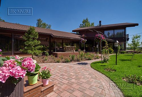 Фото репортаж с места строительства SPA комплекса с панорамными окнами в Котельниках - 10