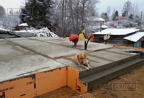 Теплый каркасный дом Васкелово 1 строится в Ленобласти - 5