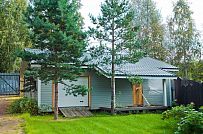 Строительство каркасного коттеджа с навесом для автомобиля и террасой в п Борисово - мини - 2