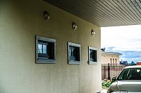 Строительство двухэтажного дома из газобетона с верандой с панорамным остеклением в КП Сосновое - мини - 21