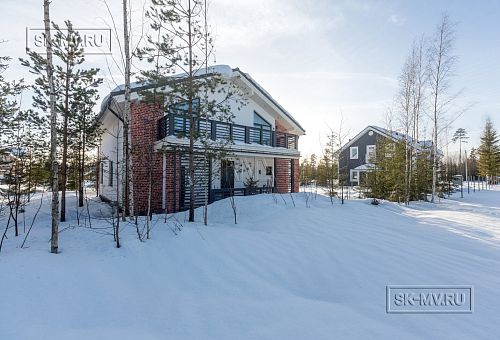 Фото репортаж с места строительства загородного коттеджа из газобетона с сауной внутри в Савое Ленобласти  - 6