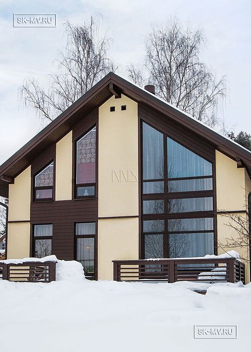 Строительство небольшого каркасного дома 150 кв м со вторым светом в г Дмитров