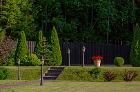 Одноэтажная усадьба в английском стиле в КП Галактика, технология каркас - мини - 11