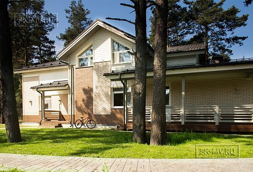 Строительство современного каркасного коттеджа с семью спальнями в п Лебяжье - 5