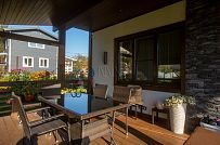 Построенный загородный дом с террасой по каркасной технологии в Сестрорецке под ключ - мини - 7