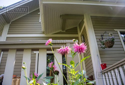 Построенный двухэтажный каркасный коттедж в комаровском стиле в п Комарово - 17