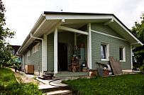 Строительство двухэтажного каркасного дома чуть более 200 кв м в скандинавском стиле в деревне Юкки - мини - 8