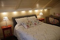 Пример внутренней отделки комбинированного загородного дома с цокольным этажом в п Ольшанки - мини - 17