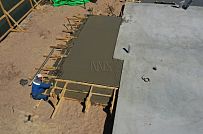 Монтаж индивидуального расчётного фундамента УШП PRO для строительства кирпичного двухэтажного дома в Рощино 2, S плиты = 340 кв.м, Лениградская обл. - мини - 33