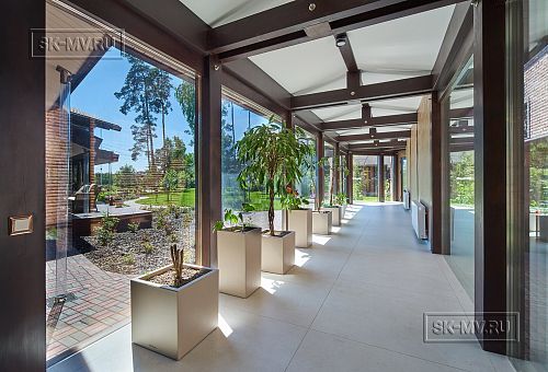 Фото репортаж с места строительства SPA комплекса с панорамными окнами в Котельниках - 4