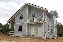 Теплый каркасный дом Васкелово 1 строится в Ленобласти - мини - 19