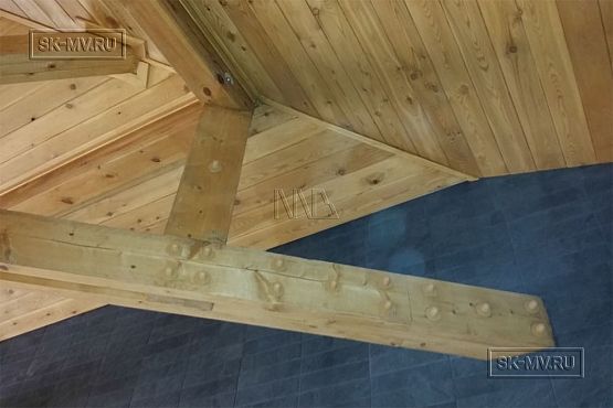 Фото репортаж с места строительства SPA комплекса с панорамными окнами в кп Сосновый берег  - 5