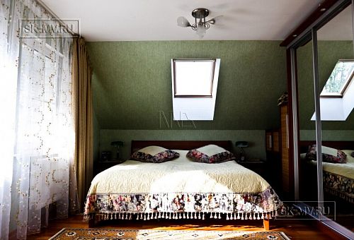 Пример внутренней отделки индивидуального загородного дома с эркером в СНТ Учитель - 7