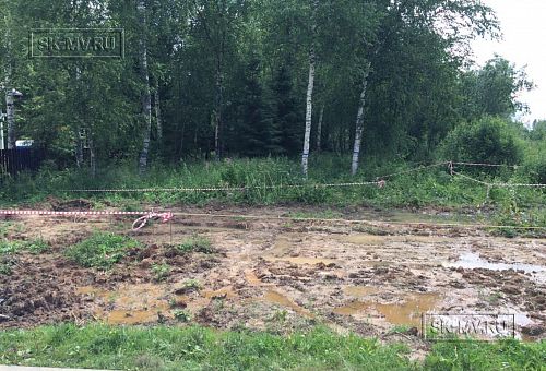 1. Выезд на осмотр участка и привязку фундаментов