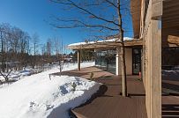 Построенный современный энергоэффективный загородный дом класса премиум с отделкой планкеном в Выборгском районе - мини - 72