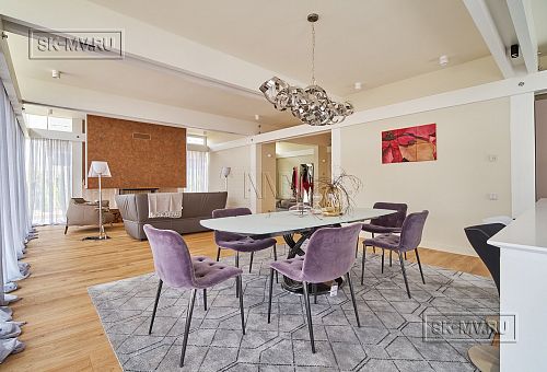 Пример внутренней отделки фахверкого дома в КП Монтевиль - 48