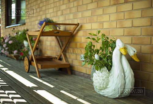 Строительство двухэтажного каркасного коттеджа 263 кв м с балконом, террасой и навесом для автомобилей в п Володарский - 20