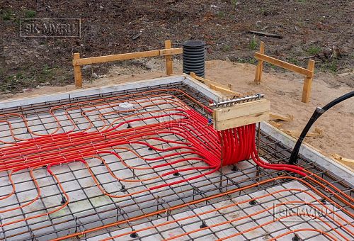 Монтаж индивидуального расчётного фундамента УШП PRO для строительства каркасного дома в Рощино 2, S заливки = 178 кв.м, Лениградская обл. - 16