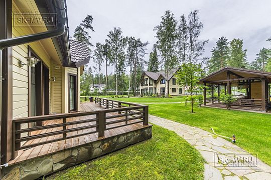 Бани с террасой и барбекю--2