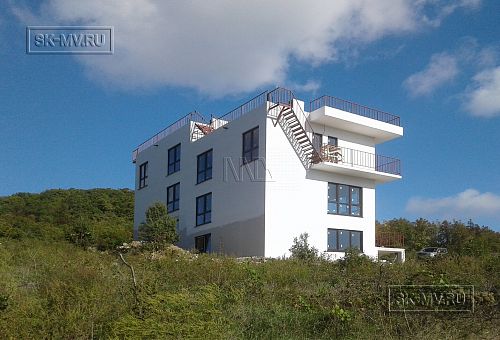 Газобетонный дом в стиле Hi Tech строится в КП Наше место - 3