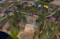 Монтаж индивидуального расчётного фундамента УШП PRO для строительства кирпичного дома в Рощино 2, S плиты = 530 кв.м, Лениградская обл. - мини - 23