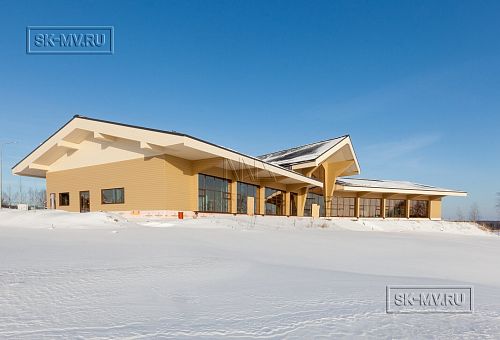 Построенный клубный дом с рестараном по технологии фахверк для гольф-клуба Земляничные поляны - 8