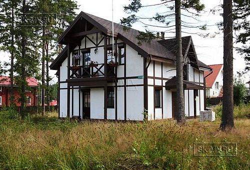 Строительство теплого каркасного дома в стиле фахверк, в п Медное озеро - 1