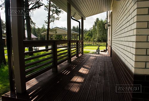 Строительство современного каркасного коттеджа с семью спальнями в п Лебяжье - 7