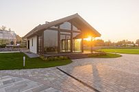 Строительство летней кухни по технологии фахверк с панорамным остеклением в д Пеники - мини - 10