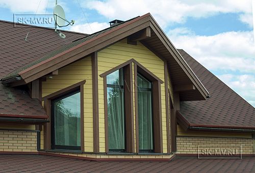 Строительство зимнего каркасного дома 222 кв м с эркером и гаражом в п Володарский - 23