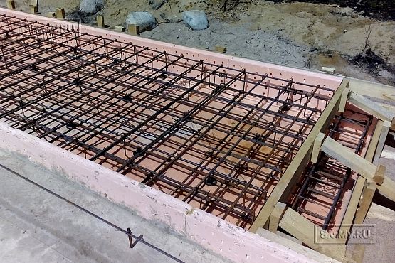 Фото репортаж с места строительства загородного коттеджа из газобетона с сауной внутри в Савое Ленобласти  - 5