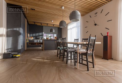 Пример внутренней отделки загородного дома в п Савоя - 22